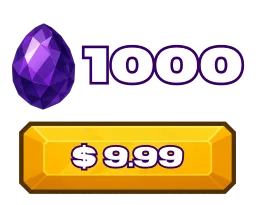 1000 Gems - $9.99