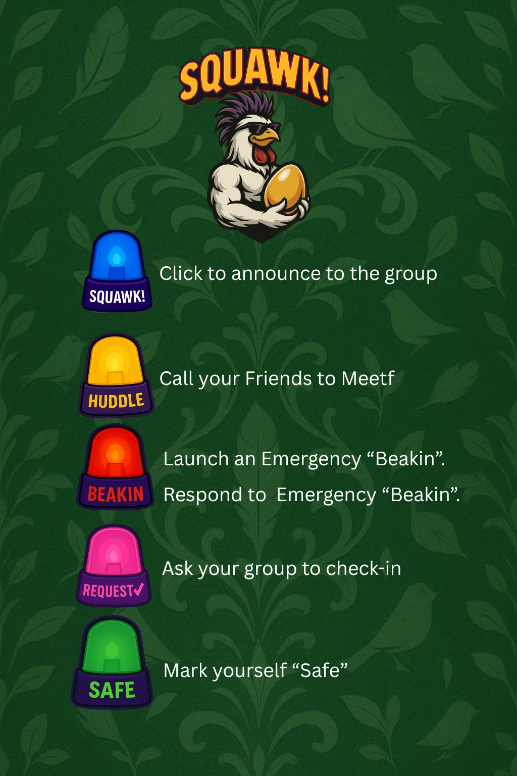 Button Reference Guide